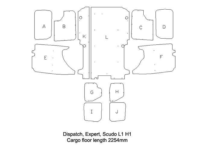 (image for) L2 H2(Feb 2007-15) Full Ply Lining Kit